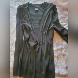 Black cardigan